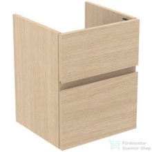   Ideal Standard FINESSE 43x40,2 cm-es 2 fiókos szekrény mosdó nélkül,white oak E3405US