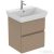 Ideal Standard FINESSE 48x40,9 cm-es 2 fiókos szekrény mosdó nélkül,matt greige E3407UP