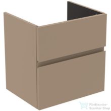   Ideal Standard FINESSE 53x40,9 cm-es 2 fiókos szekrény mosdó nélkül,matt greige E3409UP