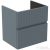 Ideal Standard FINESSE 53x40,9 cm-es 2 fiókos szekrény mosdó nélkül,Ribbed Matt ashblue E3409UQ