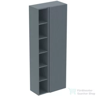 Ideal Standard FINESSE 60x30x160 cm-es 1 ajtós oldalsó szekrény,Ribbed Matt ashblue E3442UQ