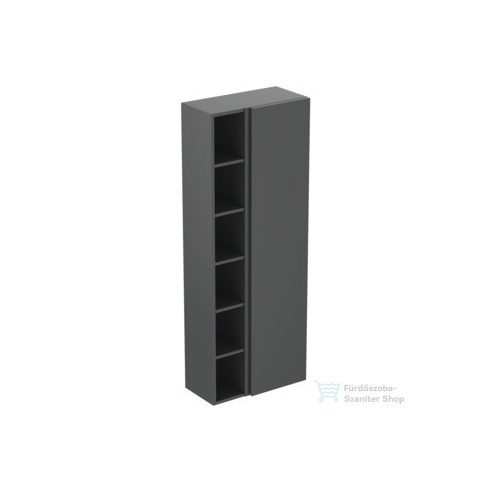 Ideal Standard FINESSE 60x30x160 cm-es 1 ajtós oldalsó szekrény,Matt antracit E3442Y2