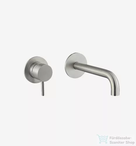 Webert ELIO STEEL fali mosdócsaptelep rozsdamentes acél, leeresztő nélkül, EA830616.440