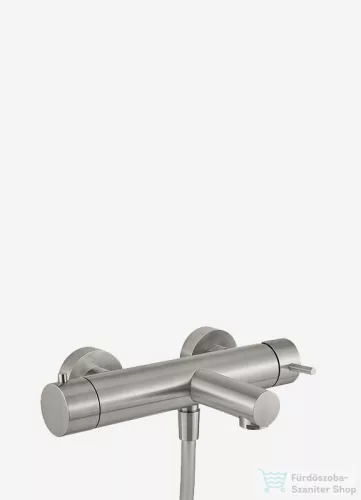 Webert ELIO STEEL fali kádcsaptelep zuhanyszett nélkül, rozsdamentes acél EA850102.440