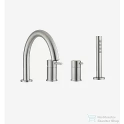  Webert ELIO STEEL peremre szerelhető kádcsaptelep, rozsdamentes acél EA850701.440