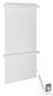 Sapho ELMIS elektromos radiátor, 400x800mm, 120W, matt fehér (EB420)