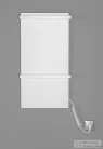 Sapho ELMIS elektromos radiátor, 400x800mm, 120W, matt fehér (EB420)