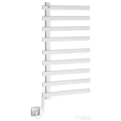   Sapho ELCOR elektromos törölközőszárító radiátor, 480x920x50mm, 128W, matt fehér (EB450)