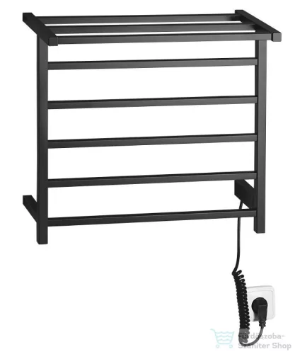 Sapho ELZOR elektromos radiátor, 500x470mm, 50W, matt antracit (EB510)