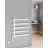  Sapho ELCOR elektromos törölközőszárító radiátor, 480x520x50mm, 85W, matt fehér (EB520)