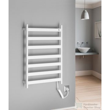   Sapho ELIAS elektromos törölközőszárító radiátor, 490x730x110mm, 105W, matt fehér (EB540)