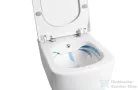 Creavit ELEGANT perem nélküli Függesztett WC  beépített meleg-hidegvizes csapteleppel EG321-34CB00E-0012