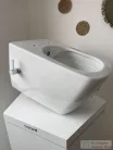 Creavit ELEGANT perem nélküli Függesztett WC  beépített meleg-hidegvizes csapteleppel EG321-34CB00E-0012