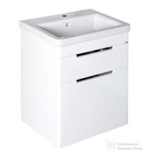   Sapho ELLA mosdótartó szekrény, 2 fiókkal, 56,5x65x43 cm, fehér (EL062-3030)