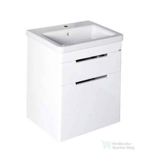 Sapho ELLA mosdótartó szekrény, 2 fiókkal, 56,5x65x43 cm, fehér (EL062-3030)