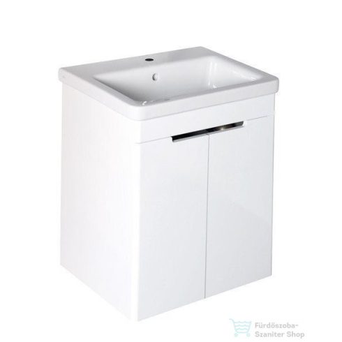 Sapho ELLA mosdótartó szekrény, 2 ajtóval, 56,5x65x43 cm, fehér (EL065-3030)