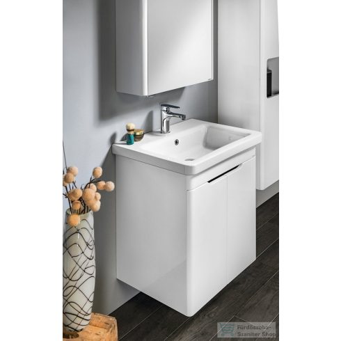 Sapho ELLA mosdótartó szekrény, 2 ajtóval, 56,5x65x43 cm, fehér (EL065-3030)