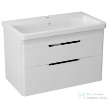   Sapho ELLA mosdótartó szekrény, 2 fiókkal, 76x50x43 cm, fehér (EL080-3030)