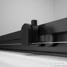 Sapho POLYSAN EASY LINE BLACK tolóajtó, 1100mm, matt fekete profil/transzparent üveg (EL1115B)
