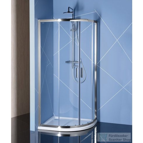Sapho POLYSAN EASY LINE íves zuhanykabin, 1200x800mm, L/R, transzparent üveg (EL2315)