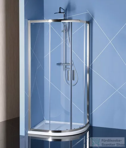 Sapho POLYSAN EASY LINE íves zuhanykabin, 1200x800mm, L/R, transzparent üveg (EL2315)