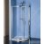 Sapho POLYSAN EASY LINE íves zuhanykabin, 1100x800mm, L/R, transzparent üveg (EL2415)