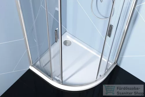 Sapho POLYSAN EASY LINE íves zuhanykabin, 1100x800mm, L/R, transzparent üveg (EL2415)