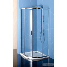   Sapho POLYSAN EASY LINE íves zuhanykabin 800x800mm, transzparent üveg EL2515