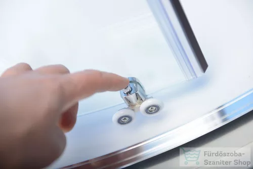 Sapho POLYSAN EASY LINE íves zuhanykabin 800x800mm, transzparent üveg EL2515