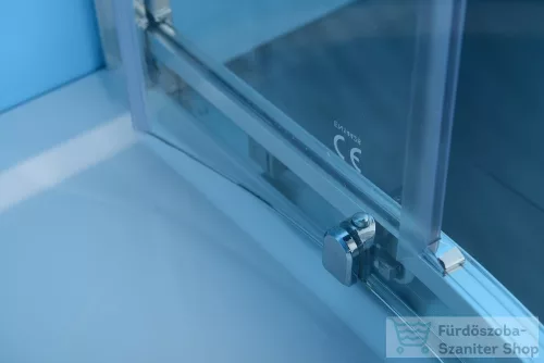 Sapho POLYSAN EASY LINE íves zuhanykabin 1000x800mm, transzparent EL2915