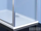Sapho POLYSAN EASY LINE oldalfal, 700mm, BRICK üveg (EL3138)