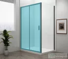 Sapho POLYSAN EASY LINE BLACK oldalfal, 900mm, matt fekete profil/transzparent üveg (EL3315B)
