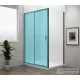 Sapho POLYSAN EASY LINE BLACK oldalfal, 900mm, matt fekete profil/transzparent üveg (EL3315B)