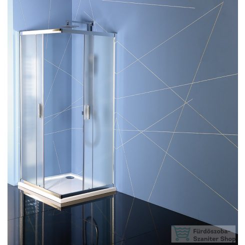 Sapho POLYSAN EASY LINE szögletes zuhanykabin, 900x900mm, BRICK üveg (EL5138)