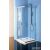 Sapho POLYSAN EASY LINE szögletes zuhanykabin 800x800mm, transzparent üveg EL5215
