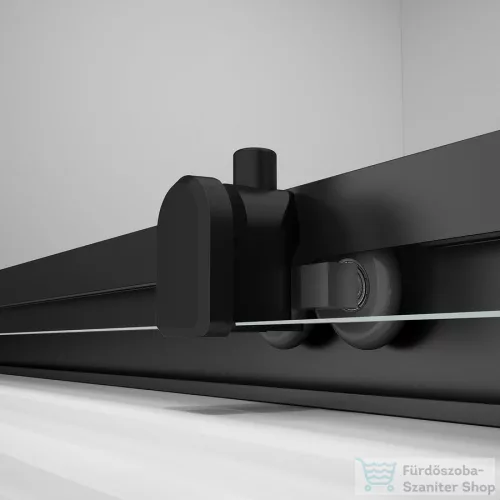 Sapho POLYSAN EASY LINE BLACK szögletes zuhanykabin, 900x800mm, matt fekete profil/transzparent üveg (EL5315B)