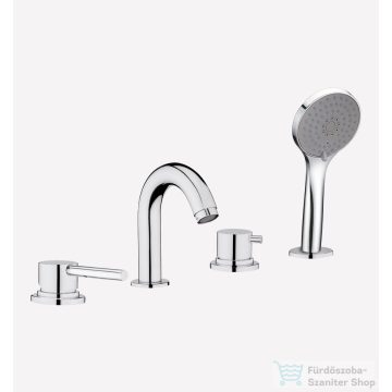   Webert ELIO peremre szerelhető kádcsaptelep, króm EL850701.015