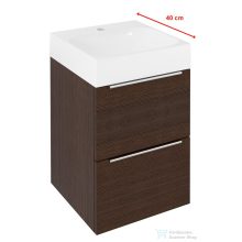   Sapho EMONA mosdótartó szekrény, 39,4x55x39cm, rusztikus fenyő (EM040-1616)