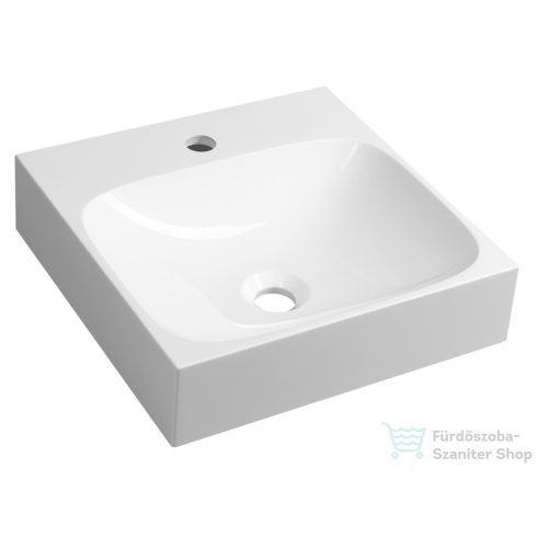 SAPHO EMONA öntöttmárvány mosdó, 40x40cm (EN040)