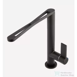   Webert Essential konyhai csaptelep matt fekete színben EN920301.560