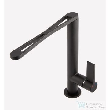   Webert Essential konyhai csaptelep matt fekete színben EN920301.560