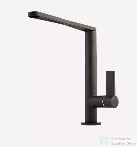 Webert Essential konyhai csaptelep matt fekete színben EN920301.560