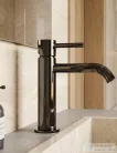 Webert ELIO SLIM mosdócsaptelep click-clack leeresztővel, black chrome EP830101.150