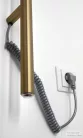 Sapho PASADOR elektromos törölköző szárító radiátor, 150x1500mm, 30W, matt arany ER175GB