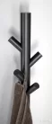 Sapho PASADOR elektromos törölköző szárító radiátor, 150x1500mm, 30W, gun metal ER175GM
