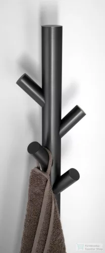 Sapho PASADOR elektromos törölköző szárító radiátor, 150x1500mm, 30W, gun metal ER175GM