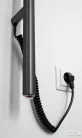 Sapho PASADOR elektromos törölköző szárító radiátor, 150x1500mm, 30W, gun metal ER175GM