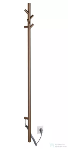 Sapho PASADOR elektromos törölköző szárító radiátor, 150x1500mm, 30W, matt réz ER175PG