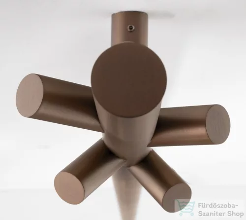 Sapho PASADOR elektromos törölköző szárító radiátor, 150x1500mm, 30W, matt réz ER175PG