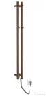 Sapho PAPINADO elektromos törölköző szárító radiátor, 109x1200mm, 40W, matt réz ER740PG